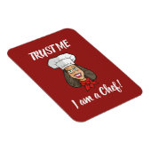 Magnet Flexible Chef femme (Côté Droit)