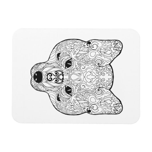 Magnet Flexible Chef Fox inspiré (Horizontal)