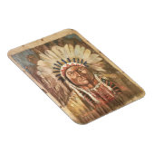 Magnet Flexible Chef indien Sitting Bull (Côté Droit)