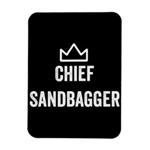 Magnet Flexible Chef Sandbagger Golf mème Bjj Chess Sandbag