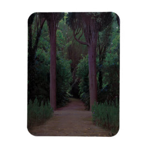 Magnet Flexible Chemin dans un parc (par Santiago Rusiñol)