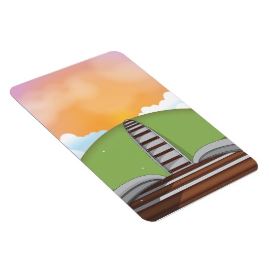 Magnet Flexible Chemin de fer (Côté Droit)