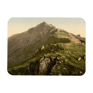 Magnet Flexible Chemin de fer, le dernier mille, Snowdon, Gwynedd,