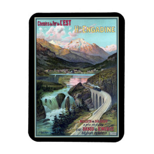 Magnet Flexible Chemins de fer Davos et St. Moritz