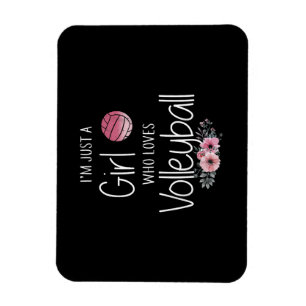 Magnet Flexible Chemise De Volley Pour Filles Ados Mignonnes
