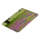 Magnet Flexible Chênes avec champ de Phlox, Bonnets Bleus (Côté Gauche)