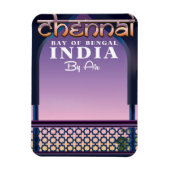 Magnet Flexible Chennai, baie du Bengale dans l'est de l'Inde (Vertical)