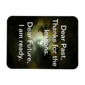 Magnet Flexible Cher Passé, Cher Avenir (Horizontal)