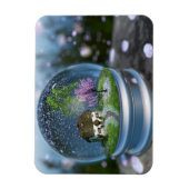 Magnet flexible Cherry Blossom Globe (Vertical)
