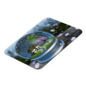 Magnet flexible Cherry Blossom Globe (Côté Gauche)