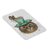 Magnet Flexible Cheshire Chat avec Coupe sur la tête (Côté Droit)