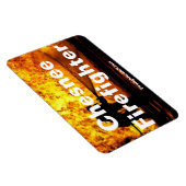 Magnet Flexible Chesnee Firefighter Flames aimant flexible (Côté Droit)
