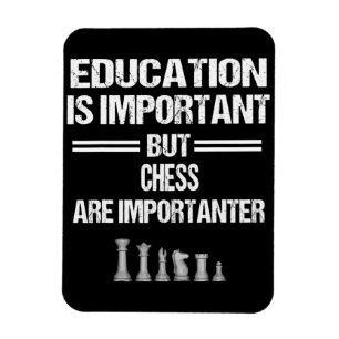 Magnet Flexible Chess Piece Éducation Humour Sarcastique Funny Chr