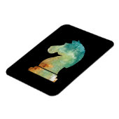 Magnet Flexible Chess Player Horse Knight Chess (Côté Gauche)