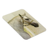 Magnet Flexible Cheval andalou grise (Côté Droit)