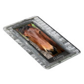 Magnet Flexible Cheval avec nom (Côté Droit)