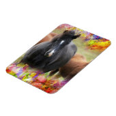 Magnet Flexible Cheval coloré (Côté Gauche)