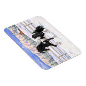 Magnet Flexible Cheval d'attelage de la bandelette tzigane noire d (Côté Droit)