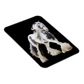Magnet Flexible Cheval d'attelage Gypsy Mare Stallion (Côté Droit)