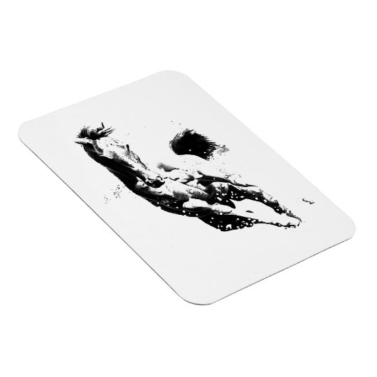 Magnet Flexible Cheval de course (Côté Droit)