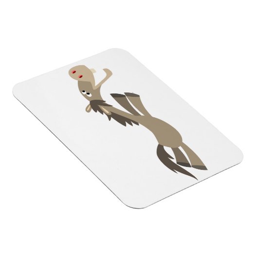 Magnet flexible Cheval de dessin mignon (Côté Droit)
