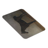 Magnet Flexible Cheval de la baie de Gelding (par Albrecht Adam) (Côté Droit)