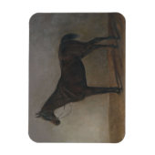 Magnet Flexible Cheval de la baie de Gelding (par Albrecht Adam) (Vertical)