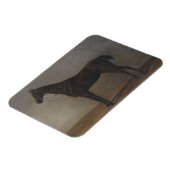 Magnet Flexible Cheval de la baie de Gelding (par Albrecht Adam) (Côté Gauche)