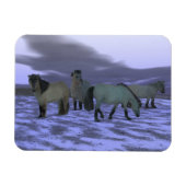 Magnet Flexible Cheval de l'aube (Horizontal)