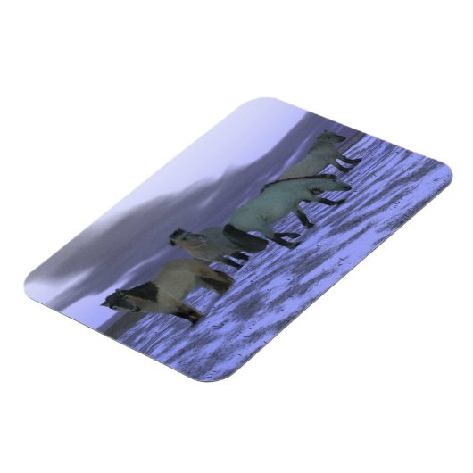 Magnet Flexible Cheval de l'aube (Côté Gauche)