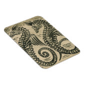 Magnet Flexible Cheval de mer (avec papier) (Côté Droit)