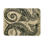 Magnet Flexible Cheval de mer (avec papier) (Horizontal)