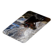 Magnet Flexible Cheval de transport d'hiver (Côté Gauche)