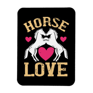 Magnet Flexible Cheval - Horse Love