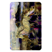 Magnet Flexible Cheval islandais Art Déco (Vertical)