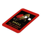 Magnet Flexible Cheval mécanique à l'huile de coquille (Côté Gauche)