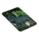 Magnet Flexible Cheval miniature debout dans les arbres (Côté Droit)