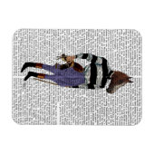 Magnet Flexible Cheval Racing Jockey Full 2 (Horizontal)