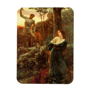 Magnet Flexible Chevalerie (par Frank Dicksee)