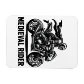 Magnet Flexible chevalier médiéval (Horizontal)