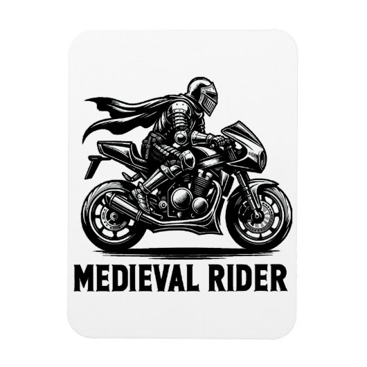 Magnet Flexible chevalier médiéval (Vertical)