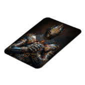 Magnet Flexible Chevalier médiéval (Côté Gauche)