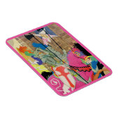 Magnet Flexible chevalier médiéval à cheval (Côté Droit)