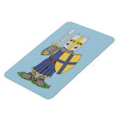 Magnet Flexible Chevalier médiéval mignon (Côté Gauche)