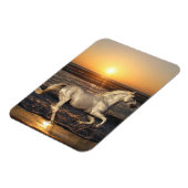 Magnet Flexible Chevaux d'Imaginaire : Coucher de soleil (Côté Gauche)