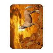 Magnet Flexible Chevaux d'Imaginaire : Montagne (Vertical)