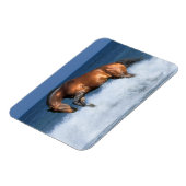 Magnet Flexible Chevaux d'Imaginaire : Selle Francais & Mer (Côté Gauche)