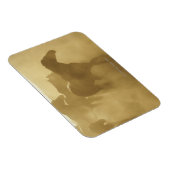 Magnet Flexible Chevaux en corail (Côté Droit)