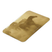 Magnet Flexible Chevaux en corail (Côté Gauche)