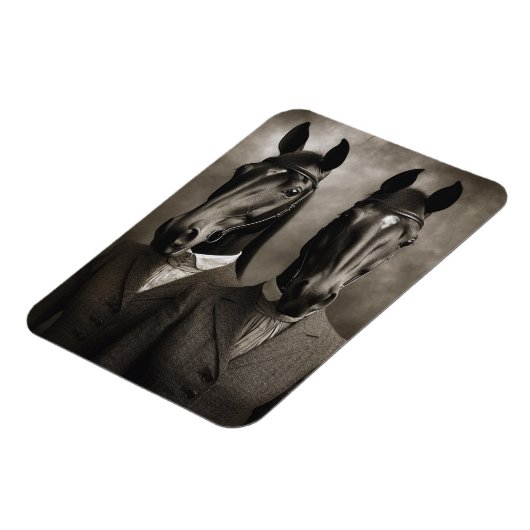 Magnet Flexible Chevaux en costumes (Côté Gauche)